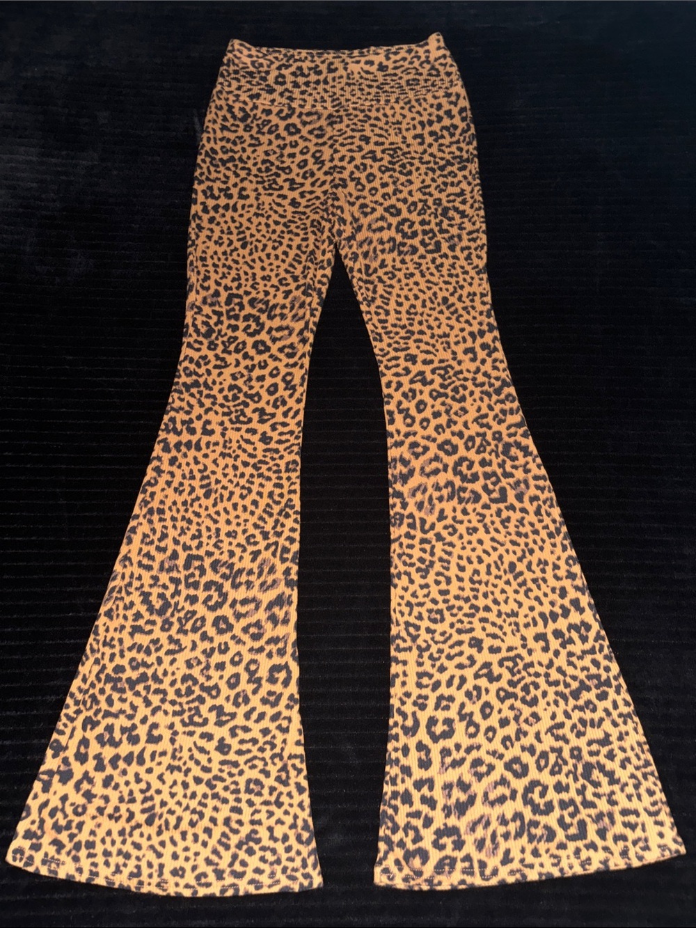 Leopard Print Ladies Sz Flared